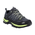 CMP Hiking Shoes Rigel Low WP (Trekking, waterproof) anthracite gray/lime green Men